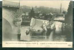 Pont Que L'on Fait Sauté à La Ferté Sous Jouarre     - Tz59 - Guerra 1914-18