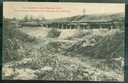 La Guerre En Lorraine En 1914 - Retranchements Allemands Dans La Sablonnière , Près D'Hérimenil Tz88 - Guerra 1914-18