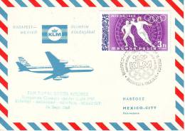 Hungarian Olympic Charter Flight,KLM Vlucht,vol,vuelo,1968 Olympiques - Verano 1968: México