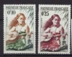 Polynésie Française  Poste 1  Et 2  Neuf Sans Gomme  -- Yvert   PO 1 Et  2 --   Neuf Sans Gomme   Côte 1,50 € - Unused Stamps