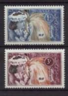 Polynésie Française 1958  Poste 27 Et 28 Neuf Sans Charnière **  -- Yvert   PO 27/28 --     Côte 1,60 € - Unused Stamps