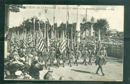 Les Fêtes De La Victoire , 14/07/1919 - Les Drapeaux Américains - Tz127 - Guerra 1914-18