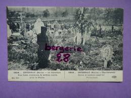 CPA 51 - ESTERNAY - 1914 - Le Cimetière. Une Fosse Commune De Soldats Morts Pour La Patrie - Esternay