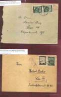 969: Bunte Landschaft 2 Belege - Cartas & Documentos