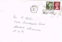 Carta ABERDEEN (Scotland) 1987, Mormons Church Anniversay - Covers & Documents