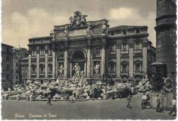 Italie/Italia, Rome/Roma, Trevi-fontein/Fontana Di Trevi, Ca. 1950 - Fontana Di Trevi