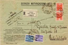 1936 LETTERA CON ANNULLO PALO DEL COLLE BARI - Segnatasse