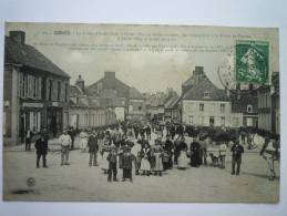 GUINES  (Pas-de-Calais)  :  La  Foire D'Août , Dite à Laides Filles Et Belles Vacques... X - Guines