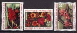 Polynésie Française 1971 Poste 83 à 85-- Yvert   PO 83 à 85 -- Côte 12,50 € VOIR DESCRIPTION - Ungebraucht