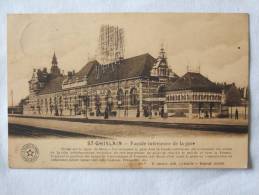 Saint-Ghislain. La Gare. Façade Intérieur. - Saint-Ghislain