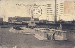 NORD PAS DE CALAIS - 59 - NORD - LOOS - Ensemble Du Monument Aux Morts - Loos Les Lille