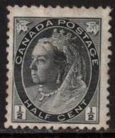 Canada Scott 74 - SG150, 1898 Victoria 1/2c MH* - Nuevos