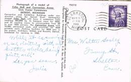 0897. Postal CLARKSTON (Michigan) 1961. Cobo Hall Convention Arena - Cartas & Documentos