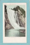 MONTMORENCI  FALLS  ,  NEAR  QUEBEC  -  CARTE PRECURSEUR  - - Cataratas De Montmorency