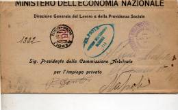 1928 LETTERA CON ANNULLO NAPOLI - Portomarken
