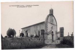 La Pacaudière, L´entrée Du Cimetière Et La Chapelle De Tourzy, éd. Librairie Cretin - La Pacaudiere