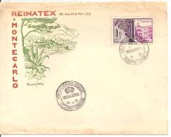 N°Y&T 384EXPOSITION REINATEX  1952 - Storia Postale