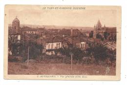 Auvillar (82) : Vue Générale Du Côté Est Du Bourg En 1930. - Auvillar