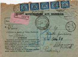 1948  LETTERA   CON ANNULLO  PADOVA - Portomarken