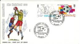 Spain Espana 1982 FDC FIFA World Cup Football Soccer 1980 Bilbao - FDC