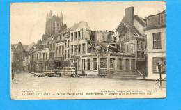 Delcampe - 59 BERGUES : Bombardement - Guerre 1914-1916 - Bergues