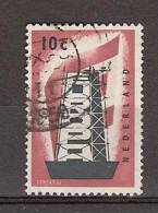 NVPH Netherlands Nederland Pays Bas Niederlande Holanda 681 Used ; Europa Europe Zegels 1956 - Oblitérés