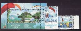 SERBIA MONTENEGRO 2004 EUROPA CEPT MS + SET MNH  /zx/ - 2004