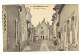CP CHATILLON COLIGNY  N°525 RUE SAINT HONORE - Chatillon Coligny