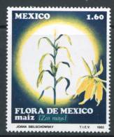 MESSICO / MEXICO 1982** - Flora Del Messico "mais" - 1 Val. MNH Come Da Scansione - Vegetables