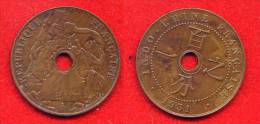 COLONIES - INDOCHINE - INDO CHINA -  1 CENT 1931 TORCHE - SUPERBE ET RARE MONNAIE - Altri & Non Classificati