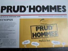 Plaquette 4 Pages : Prud'hommes De Stéphane Goël - Other & Unclassified