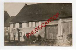 VIBERSWILLERS-WIEBERSWEILER-HABITANTS-5 X CARTES PHOTO Allemandes-Guerre-14-18-1WK-FRANCE-57-FRANKREICH-MILITAIRE- - Chateau Salins