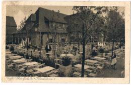 AK Berlin Café Thielplatz Feldpost 1942, Dahlem, Bezirk Steglitz-Zehlendorf - Dahlem