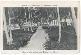 CPA ILES SALOMON - VISALE - GUADALCANAL - VIEW OF THE STATION FROM BISHOP'S RESIDENCE - Solomoneilanden