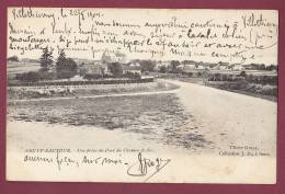 89 - 210912 -  NEUVY SAUTOUR - Vue Prise Du Pont Du Chemin De Fer - Neuvy Sautour