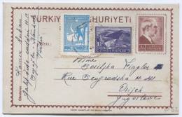 TURKEY - Istanbul, Postcards To Croatia, 1946. - Enteros Postales