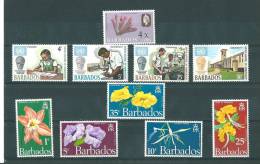 Barbade: 320/ 329 ** - Barbados (1966-...)