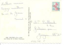 NY&T 1233   GRIFFE LINEAIRE  JONZAC - Cartas & Documentos