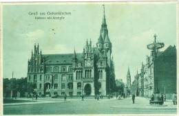 Gelsenkirchen, Rathaus Mit Ahstrasse, 1925 - Gelsenkirchen