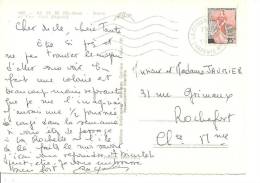 N°Y&T 1216   LA COUARDE       Vers   ROCHEFORT  Le   01 SEPTEMBRE1969 - Covers & Documents