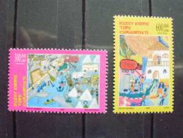 Zypern Türkisch 568/9 ++ MNH, Kinderzeichnungen. - Unused Stamps