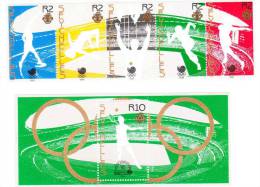 Seychelles 1989 Summer Olympics Games Seoul S/S MNH - Seychelles (1976-...)