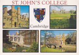 Cp , ANGLETERRE , CAMBRIDGE , St. John's College , Multi-Vues - Cambridge