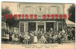 93 - VILLEMOMBLE - Café Tabac Du Rond Point - Maison Bessière Tabac De La Gare - Dos Scané - Villemomble