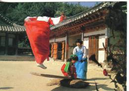 Corea Del Sud- Korean Traditional Customs Seasaw - Corée Du Sud