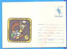 Championnat Du Monde De Rugby Pour Les Enfants ROMANIA Postal Stationery Cover 1993 - Rugby