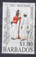 ## Barbados 1995 Mi. 873      1 $ Westindisches Regiment (1815) - Barbades (1966-...)