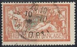 1906-20 FRANCIA USATO ALLEGORIA TIPO MERSON 2 F - FR490-2 - 1900-27 Merson