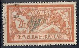 1906-20 FRANCIA USATO ALLEGORIA TIPO MERSON 2 F - FR491-2 - 1900-27 Merson