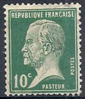 1923-26 FRANCIA USATO LOUIS PASTEUR 10 CENT - FR493 - 1922-26 Pasteur